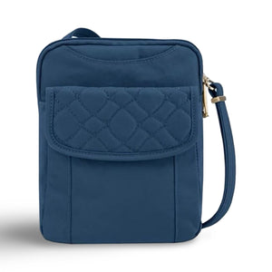 Travelon Anti-Theft Signature Quilted Slim Pouch - Ocean
