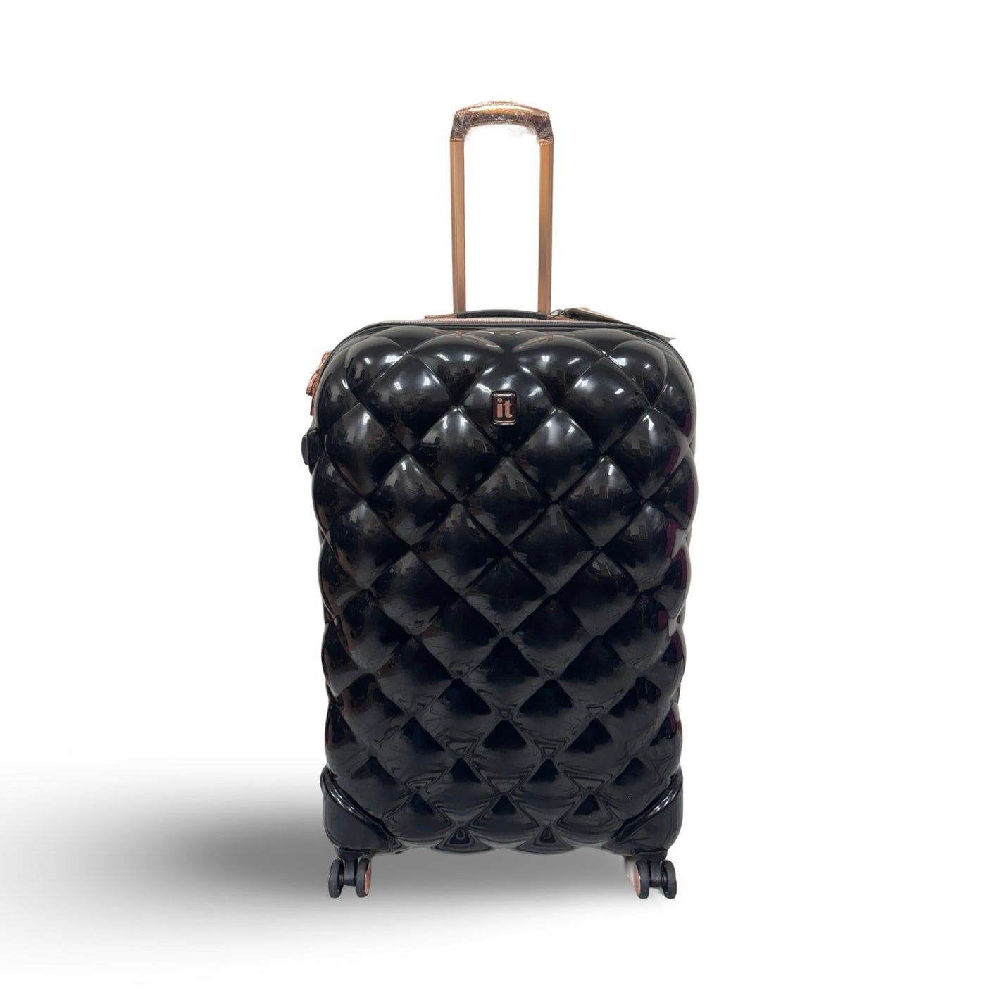 it Luggage St Tropez Trois 30" Hardside Checked 8 Wheel Expandable Spinner