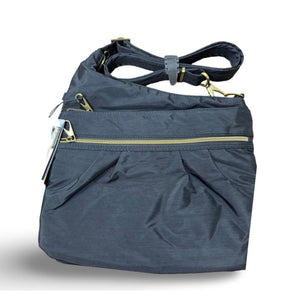 TRAVELON Anti-Theft Signature 3 Compartment Crossbody – Black