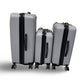 Travelers Club 3-Pc. Shannon Spinner Expandable Luggage Set - Sharkskin