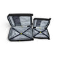 Delsey Paris Accelerate 2-piece Hard side Luggage Set - Dark Grey (USED)