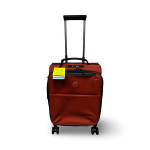 Delsey Paris Turenne Soft Spinner Carry on Suitcase - Brick