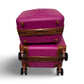 PUÍCHE Jewel Carry-on Cosmetic Luggage, Set of 2 – Magenta