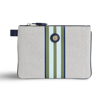 Paravel Small Cabana Zip Pouch - Marlin