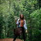 Juneau Leather Tote w/ Pocket