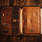 Buffalo Leather MacBook Portfolio