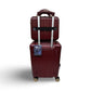 American Green Travel Melrose S Carry-on Vanity Luggage, Set of 2 - Burgundy