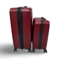 Delsey Paris Accelerate 2-Piece 30" & 22" Carry-On Hardside Luggage Set in Red