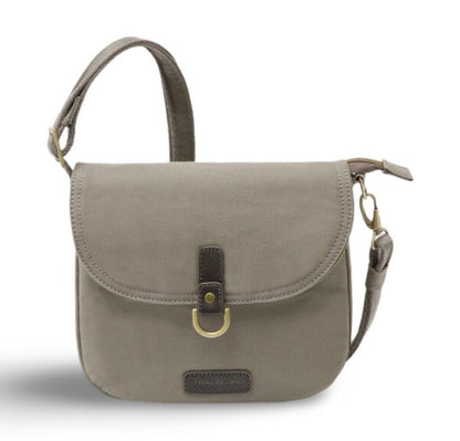 Travelon Anti-Theft Courier Saddle Crossbody - Stone