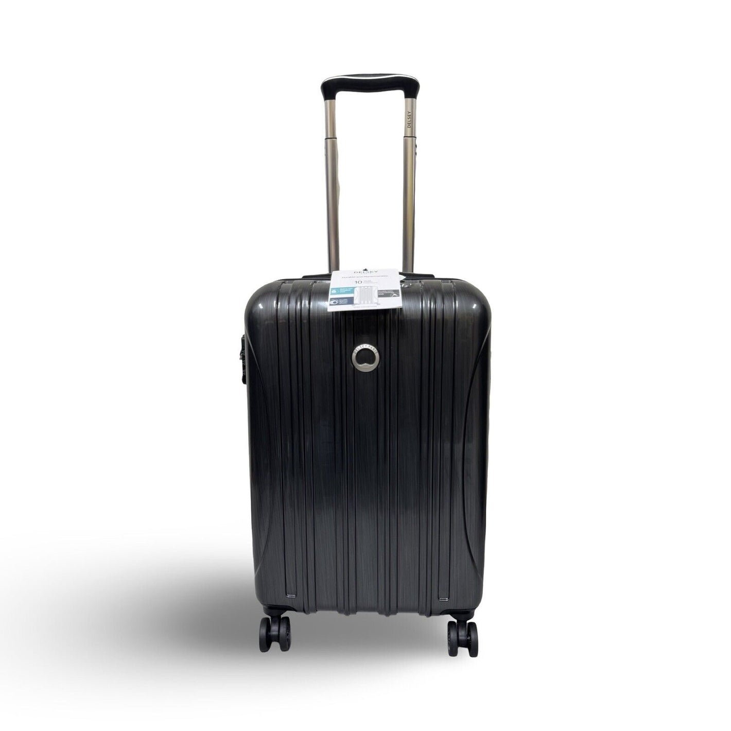 Delsey HELIUM AERO Carry-On Plus Expandable Spinner – Brushed Charcoal