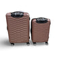 TRAVELERS CLUB 2-Pc. Shannon Spinner Expandable Luggage Set– Rose Gold