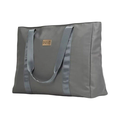 BADGLEY MISCHKA Nylon Travel Tote Weekender Bag, Grey