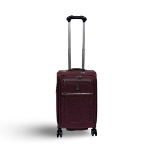 Travelpro Platinum Elite 21" Expandable Carry-On Spinner Luggage USB Port Red