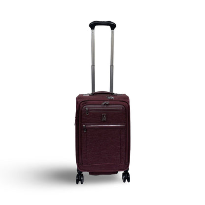 Travelpro Platinum Elite 21" Expandable Carry-On Spinner Luggage USB Port Red