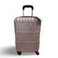 AMKA Honeycomb 22" Carry-On Expandable Spinner Suitcase- Rose Gold