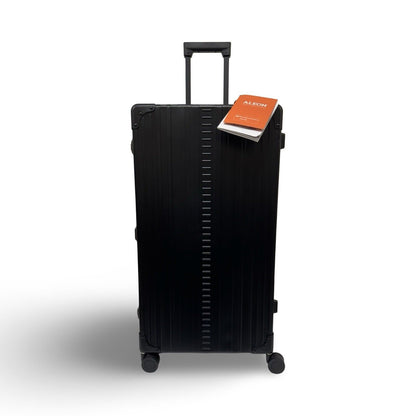 ALEON Aluminum International Trunk Spinner Suitcase - Black