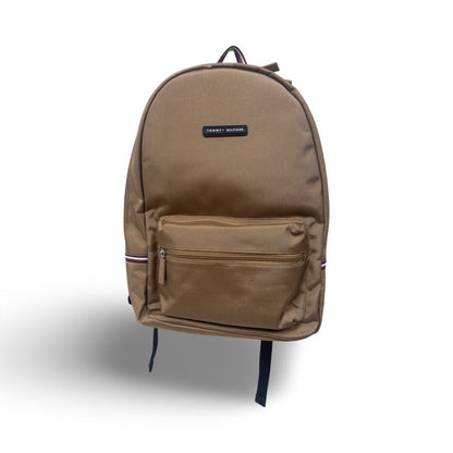 Tommy Hilfiger Backpack Travel Shoulder Bag – Brown