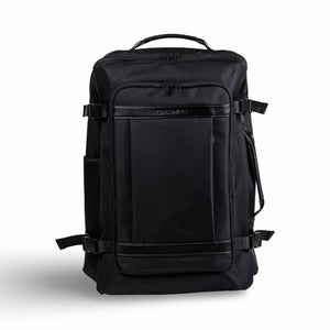 CHAMPS Onyx Collection - Carry-On Backpack with USB Port - Black