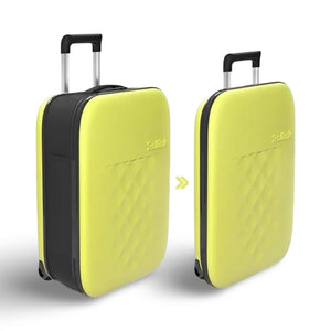 Rollink Flex VEGA 22" Hardside Collapsible Carry-On - Bright Yellow