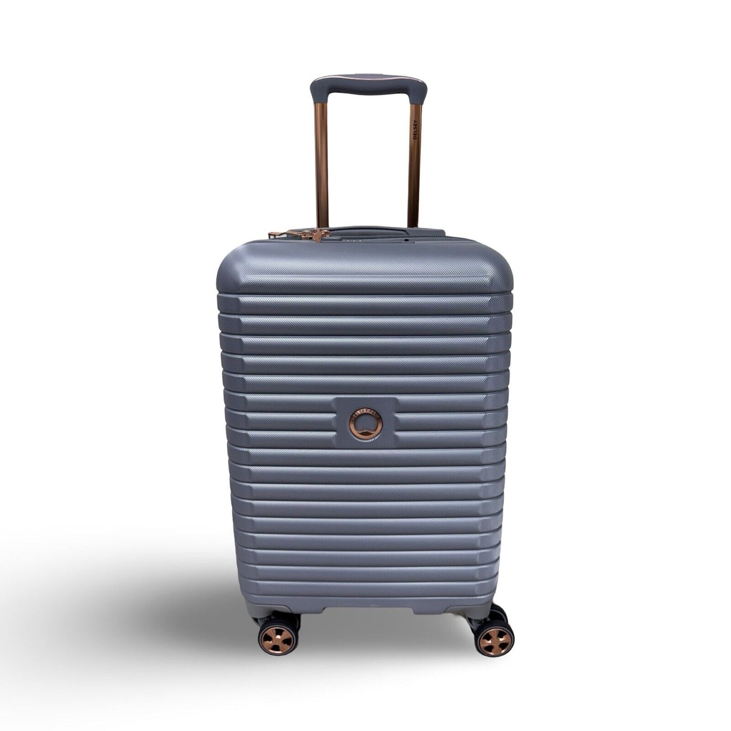 Delsey Paris Cruise 3.0 Carry On Expandable Spinner Suitcase - Platinum