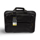 Solo New York Classic Leather Briefcase - Dark Brown (Missing Shoulder Strap)