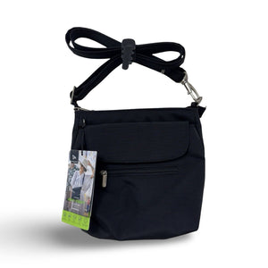 TRAVELON Anti-Theft Classic Mini Shoulder Bag – Black