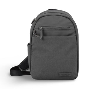 TRAVELON Anti-Theft Metro Sling HEATHER GRAY