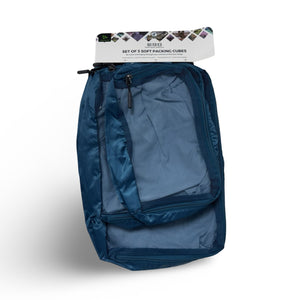 Travelon Packing Cubes, Set of 3 - Teal