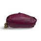 Bottega Veneta Teen Chain Leather Pouch – Bordeaux