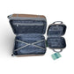 AMKA Varsity 2-Piece Carry-On Hardside Cosmetic Luggage Set