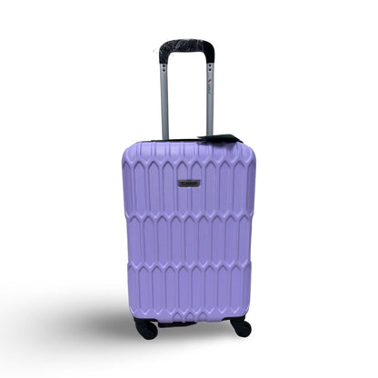 AMKA Honeycomb 22" Carry-On Expandable Spinner Suitcase - Lilac