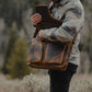Buffalo Leather Messenger
